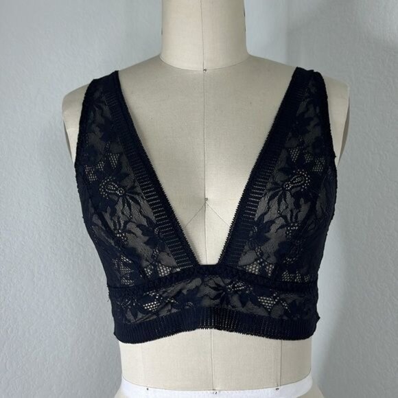 Princesse Tam Tam Soft Bustier Bra Evidence The Take It Easy Bralette Black Plun - Picture 2 of 7
